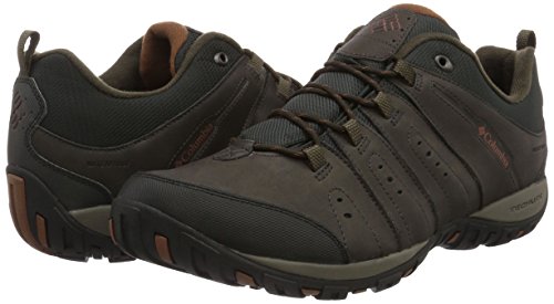 Columbia Woodburn II, Zapatillas Hombre, Marrón (Cordovan Cinnamon), 44.5 EU