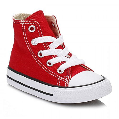 Converse Chuck Taylor All Star High, Zapatillas Unisex bebé, Rojo, 21 EU