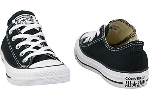 Converse Chuck Taylor All Star Ox', Zapatillas Unisex Adulto, Black White, 41 EU