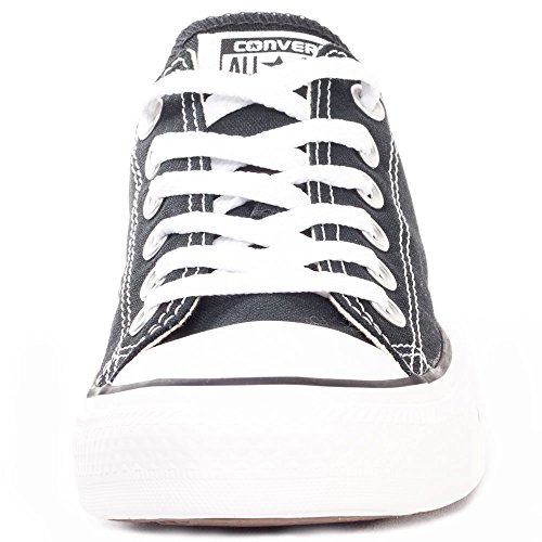 Converse Chuck Taylor All Star Ox, Zapatillas Unisex Adulto, Negro (Black/White), 37.5 EU