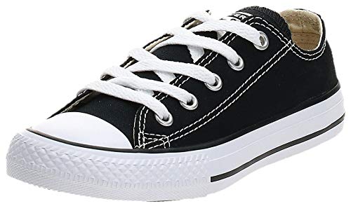 Converse Chuck Taylor All Star, Zapatillas de Lona Infantil, Negro (Black Ox), 35 EU (2.5 UK)