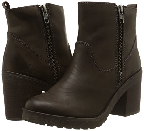 Coolway IGGY Botas de Cuero para mujer, marrón (BLK), talla 36