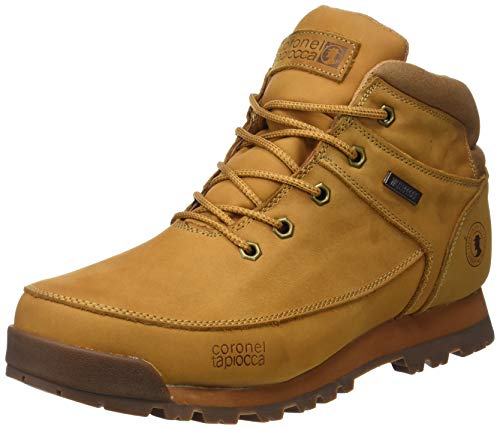 Coronel Tapiocca Botin Caballero, Botas Clasicas Hombre, Amarillo (Mostaza 0), 43 EU