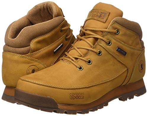 Coronel Tapiocca Botin Caballero, Botas Clasicas Hombre, Amarillo (Mostaza 0), 43 EU