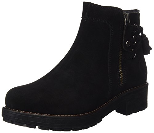 Coronel Tapiocca Serraje Traseras, Botines Mujer, Negro (Black), 41 EU