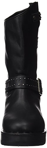 Coronel Tapiocca Tachuelas, Botas Biker Mujer, Negro (Black), 38 EU