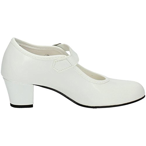 CREACIONES PASOS DE BAILE S.L. - Zapato - Carleti 15 Flamenca Blanco, Talla: 31