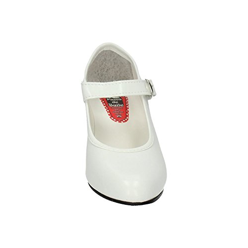 CREACIONES PASOS DE BAILE S.L. - Zapato - Carleti 15 Flamenca Blanco, Talla: 31