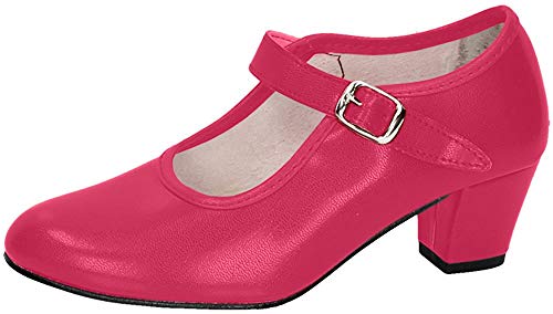 CREACIONES PASOS DE BAILE S.L. - Zapato - Carleti 15 Flamenca Fuxia, Talla: 29