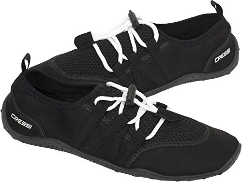 Cressi Elba Pool Shoes Zapatillas Chanclas Unisex Adulto, Negro, 48