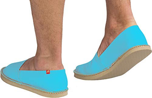 Cressi Espadrillas Valencia Alpargatas con Suela de Goma, Unisex-Adult, Aguamarina, 44