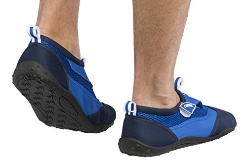 Cressi Reef Calzado para Mar y Deportes Acuáticos, Unisex Adultos y Niños, Azul Claro/Azul, 39