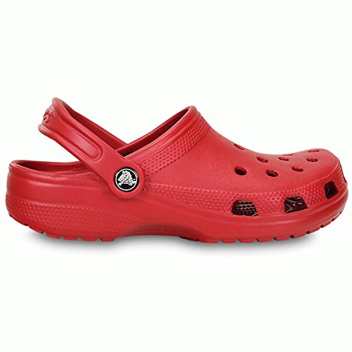 Crocs Classic Clog Zuecos Unisex Adulto Rojo (Pepper 6EN) 43-44