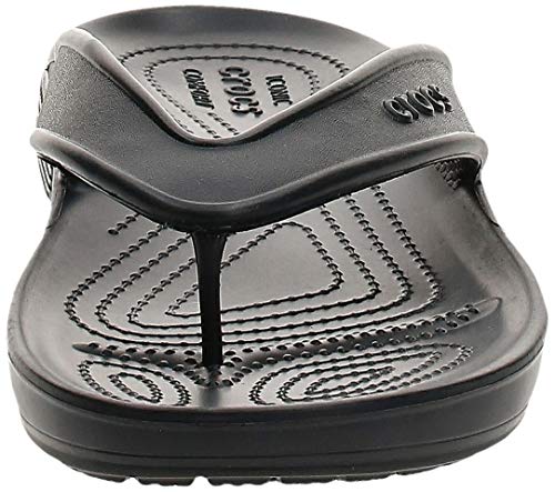 Crocs Classic II Flip, Chanclas Unisex Adulto, Negro (Black 001), 42/43 EU