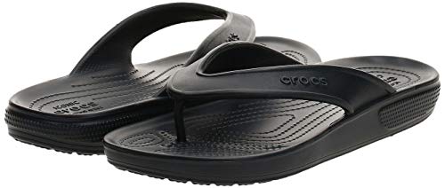 Crocs Classic II Flip, Chanclas Unisex Adulto, Negro (Black 001), 42/43 EU