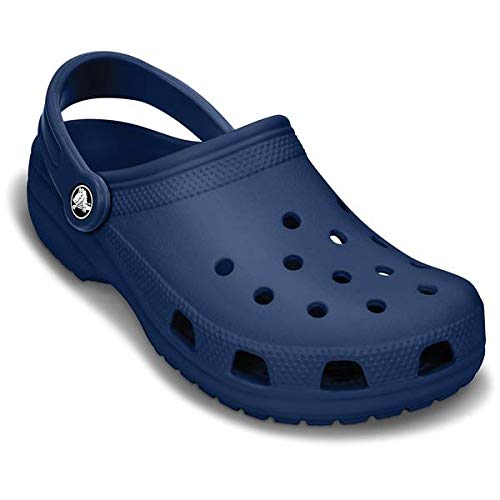 Crocs Classic U Zuecos con Correa Trasera Unisex Adulto Azul Navy 410 38-39