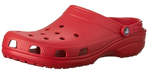 Crocs Classic Zuecos con Correa Trasera Unisex Adulto Pepper 36-37