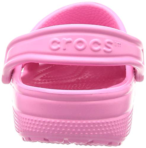 Crocs Classic Zuecos con Correa Trasera Unisex Adulto Pink Lemonade 38-39