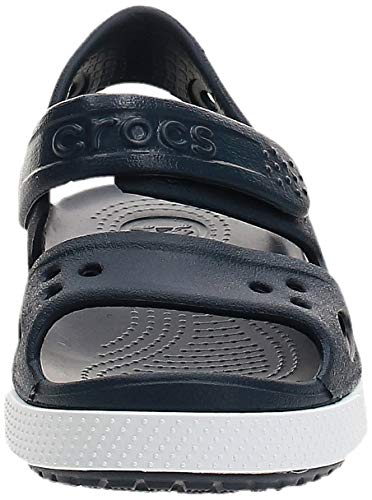 Crocs Crocband II Sandal PS K, Sandalias Unisex Niños, Azul Marino / Blanco (Navy/White), 23/24 EU