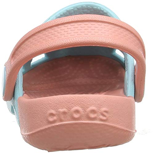 Crocs Electro Kids, Zuecos Unisex Niños, Azul (Ice Blue/Melon), 29/30 EU