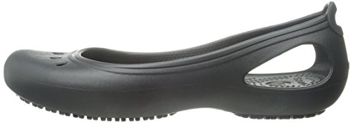 Crocs Kadee Work, Mujer Zapato plano, Negro (Black), 38-39 EU