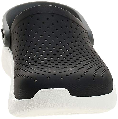 Crocs Literide Clog, Obstrucción Mujer, Negro (Black/Smoke), 41/42 EU