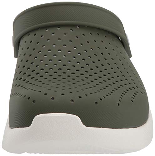 Crocs Literide Clog, Obstrucción Unisex Adulto, Verde (Army Green/White), 45/46 EU