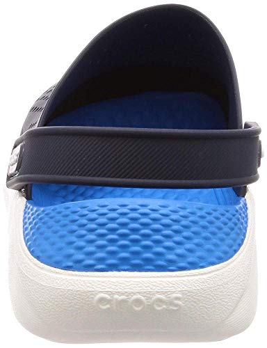 Crocs LiteRide Clog Zueco Unisex-adulto, Azul (Marineblau / Weiß), 45-46 EU