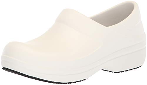 Crocs Neria Pro II Clog, Zuecos para Mujer, Blanco (White 100b), 37/38 EU