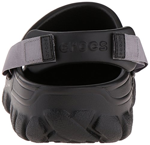 Crocs Offroad Sport - Zuecos de sintético para hombre, Nero (Black/Graphite), 41-42