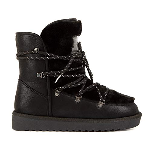 D. Franklin Nordic, Bota a la Altura de la Pantorrilla Mujer, Negro, 38 EU