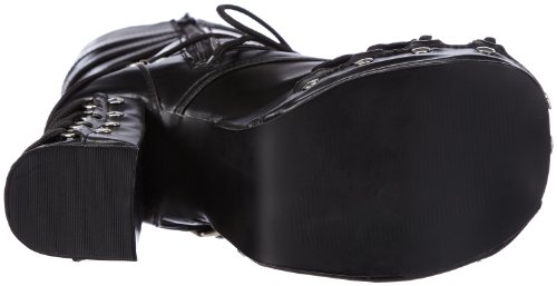 Demonia CHARADE-206 EU-CHARADE-206/B/PU - Botas para Mujer, Color Negro, Talla 42