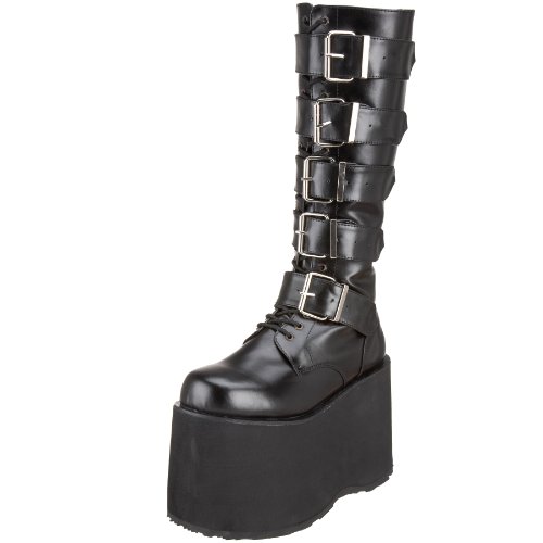 Demonia MEGA-618 Mega 618 - Botas para Hombre, Color Negro, Talla 45