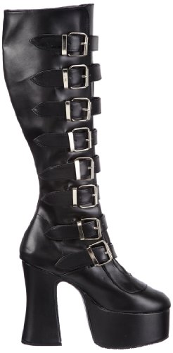 Demonia SLUSH-249, Botas Plataforma Mujer, Negro (Schwarz (Schwarz), 36 EU