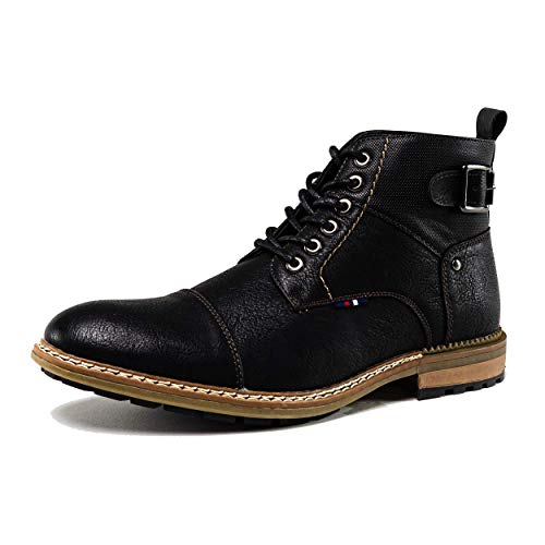 Denver Footwear Botas Camperas con Hebilla Lateral para Hombre, Negro, 40 EU