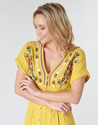 Derhy Acharnement Vestido, Jaune (Jaune 1), S para Mujer