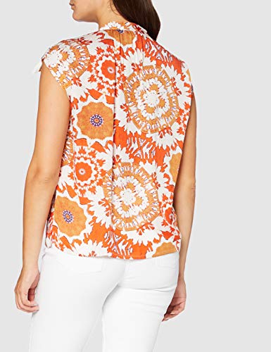 Derhy Bouvreuil Blusa, Naranja (Orange 400), 42 (Talla del Fabricante: Large) para Mujer