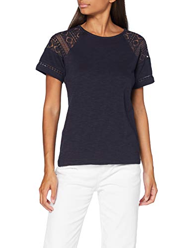 Derhy Ebene Camiseta, Azul (Bleu 3), 42 (Talla del Fabricante: Large) para Mujer