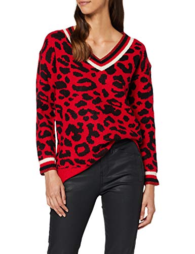 Derhy Elfe suéter, (Rouge 7), 38 (Talla del Fabricante: Small) para Mujer