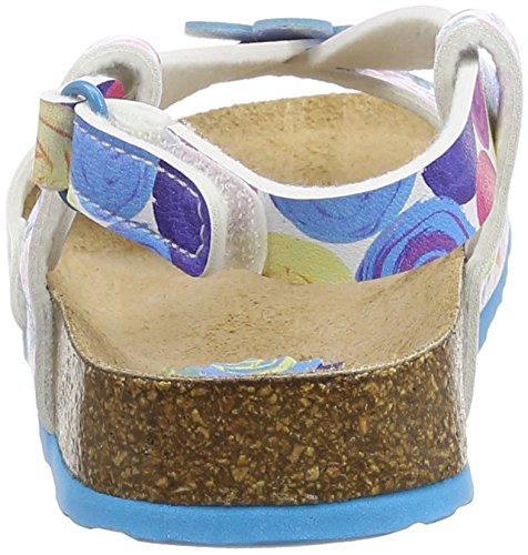 Desigual Bio 3, Sandalias Niñas, Azul (5103 Blue), 27 EU