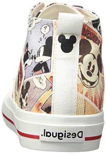 Desigual High, Sneakers Woman. Mujer, Tutti Fruti, 37 EU