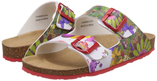 Desigual SHOES_BIO 2 - Sandalias Mujer , Rojo, 39