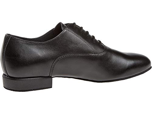 Diamant Hombres Zapatos de Baile 180-075-028 - Cuero Negro - 2 cm Standard [UK 8]