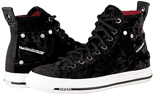 DIESEL Exposure IV W Zapatillas Moda Mujeres Negro - 37 - Zapatillas Altas