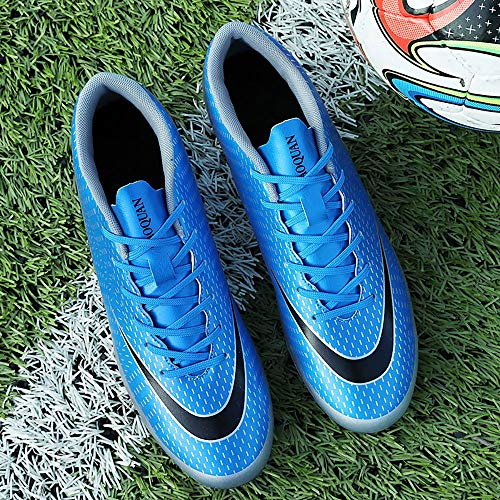 DimaiGlobal Zapatillas de Fútbol Hombre Profesionales Training Botas de Fútbol Spike Aire Libre Atletismo Zapatos de Entrenamiento Zapatos de Deporte