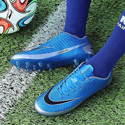 DimaiGlobal Zapatillas de Fútbol Hombre Profesionales Training Botas de Fútbol Spike Aire Libre Atletismo Zapatos de Entrenamiento Zapatos de Deporte