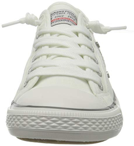 Dockers by Gerli 42VE201-700500, Zapatillas Mujer, Blanco, 41 EU