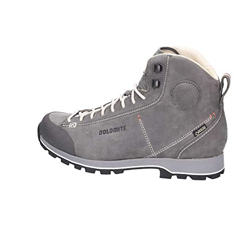 DOLOMITE Bota Cinquantaquattro High FG GTX, Botas de Senderismo Hombre, GUNMETA Grey, 44.5 EU