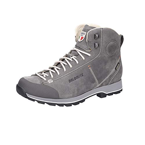 DOLOMITE Bota Cinquantaquattro High FG GTX, Botas de Senderismo Hombre, GUNMETA Grey, 44.5 EU