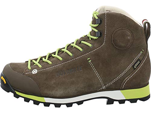 Dolomite, Bota Cinquantaquattro Hike GTX Hombre, Mud/Green, 44 EU